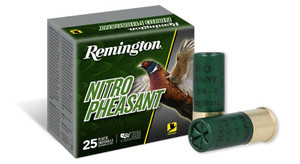 Remington Nitro Pheasant 12 Gauge 2-3/4" #4 Copper Plated 25Rnd Shotgun Ammo Nexgen Outfitters Remington Nitro Pheasant 12 Gauge 2-3/4" #4 Copper Plated 25Rnd Shotgun Ammo Nexgen Outfitters