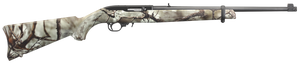 Ruger 10/22 .22LR 18.5" 10 Round Satin Black/GO Wild Camo Rock Star Semi-Auto Rifle Nexgen Outfitters