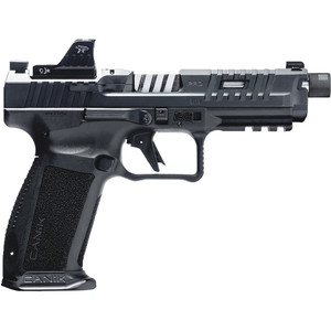 Canik Mete SFT 9mm Luger 4.46" 20Rnd Black Semi-Auto Pistol with MeCanik Mo1 Optic Canik Mete SFT 9mm Luger 4.46" 20Rnd Black Semi-Auto Pistol with MeCanik Mo1 Optic