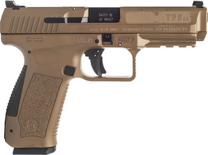 Canik TP9SA Mod.2 9mm Luger 4.46" 18Rnd Cerakote FDE Brown Semi-Automatic Pistol Canik TP9SA Mod.2 9mm Luger 4.46" 18Rnd Cerakote FDE Brown Semi-Automatic Pistol