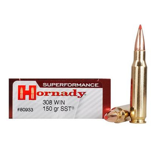 Hornady Superformance 308 Winchester 165 Grain CX Polymer Tip Lead Free 20Rnd Rifle Ammo Hornady Superformance 308 Winchester 165 Grain CX Polymer Tip Lead Free 20Rnd Rifle Ammo