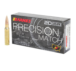 Barnes Precision Match .308 Winchester 175gr Open Tip Match 20Rnd Rifle Ammo Nexgen Outfitters Barnes Precision Match .308 Winchester 175gr Open Tip Match 20Rnd Rifle Ammo Nexgen Outfitters