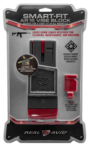 Real Avid Smart-Fit AR-15 Lower Receiver Magwell Vise Block Real Avid Smart-Fit AR-15 Lower Receiver Magwell Vise Block