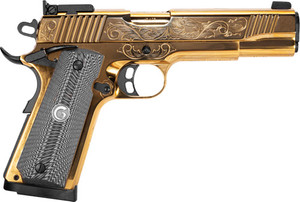 EAA Girsan MC1911 Gold Lux .45 ACP 5" G10 Grips 8Rnd Semi-Auto Pistol EAA Girsan MC1911 Gold Lux .45 ACP 5" G10 Grips 8Rnd Semi-Auto Pistol