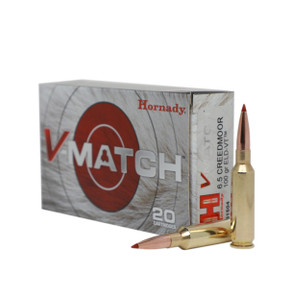 Hornady V-Match 6.5 Creedmoor 100gr ELD-VT Polymer Tip 20Rnd Rifle Ammo Nexgen Outfitters Hornady V-Match 6.5 Creedmoor 100gr ELD-VT Polymer Tip 20Rnd Rifle Ammo Nexgen Outfitters