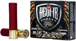 Hevi-Shot Hevi-18 TSS Turkey 28 Gauge 3" 1-1/4oz #9 Non-Toxic TSS 5Rnd Shotgun Ammo Nexgen Outfitters Hevi-Shot Hevi-18 TSS Turkey 28 Gauge 3" 1-1/4oz #9 Non-Toxic TSS 5Rnd Shotgun Ammo Nexgen Outfitters