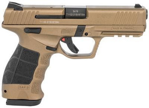 SAR USA SAR9 9mm Luger Sport Gen3 5.2" 17+1/19+1 Bronze Semi-Auto Handgun SAR USA SAR9 9mm Luger Sport Gen3 5.2" 17+1/19+1 Bronze Semi-Auto Handgun