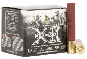 Hevi-Shot Hevi-XII Waterfowl 410 Tungsten 3" #5 25Rnd Shotgun Ammo Nexgen Outfitters Hevi-Shot Hevi-XII Waterfowl 410 Tungsten 3" #5 25Rnd Shotgun Ammo Nexgen Outfitters
