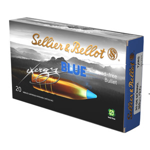 Sellier & Bellot eXergy Blue 30-06 Springfield 165gr Polymer Tip 20Rnd Rifle Ammo Nexgen Outfitters Sellier & Bellot eXergy Blue 30-06 Springfield 165gr Polymer Tip 20Rnd Rifle Ammo Nexgen Outfitters