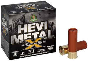 Hevi-Shot Hevi-Metal Xtreme Waterfowl 12 Gauge 3" #1/#4 25Rnd Steel and Tungsten Shotgun Ammo Nexgen Outfitters Hevi-Shot Hevi-Metal Xtreme Waterfowl 12 Gauge 3" #1/#4 25Rnd Steel and Tungsten Shotgun Ammo Nexgen Outfitters