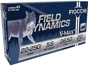 Fiocchi Extrema 22-250 Remington 55gr Hornady V-Max Polymer Tip 20Rnd Rifle Ammo Nexgen Outfitters Fiocchi Extrema 22-250 Remington 55gr Hornady V-Max Polymer Tip 20Rnd Rifle Ammo Nexgen Outfitters