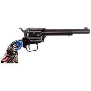 Heritage Mfg Rough Rider Independence Day 22LR 6 Shot 6.50" US Flag w/Soldier Revolver Heritage Mfg Rough Rider Independence Day 22LR 6 Shot 6.50" US Flag w/Soldier Revolver