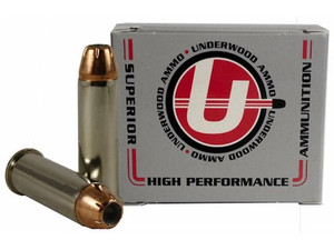 Underwood 38 Special +P 125gr Hornady XTP Jacketed Hollow Point 20Rnd Handgun Ammo Nexgen Outfitters Underwood 38 Special +P 125gr Hornady XTP Jacketed Hollow Point 20Rnd Handgun Ammo Nexgen Outfitters