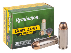 Remington Core-Lokt 10mm Auto 200gr Semi-Jacket Hollow Point 20Rnd Handgun Ammo Remington Core-Lokt 10mm Auto 200gr Semi-Jacket Hollow Point 20Rnd Handgun Ammo