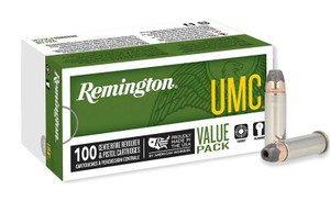 Remington UMC 38 Special +P 125gr Semi-Jacket Hollow Point 100Rnd Handgun Ammo Nexgen Outfitters Remington UMC 38 Special +P 125gr Semi-Jacket Hollow Point 100Rnd Handgun Ammo Nexgen Outfitters
