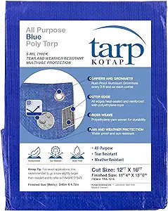 Kotap Blue Poly Tarp 12' X 16' Nexgen Outfitters Kotap Blue Poly Tarp 12' X 16' Nexgen Outfitters