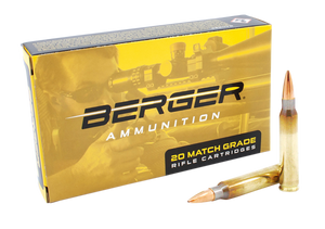 Berger Match Grade 223 Remington 73gr Berger Target Jacketed Hollow Point 20Rnd Rifle Ammo Nexgen Outfitters Berger Match Grade 223 Remington 73gr Berger Target Jacketed Hollow Point 20Rnd Rifle Ammo Nexgen Outfitters