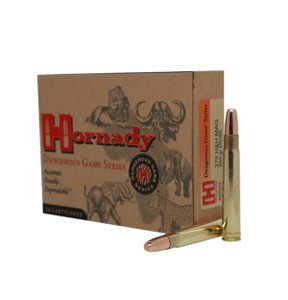 Hornady Dangerous Game 375 H&H Magnum 300gr DGS Jacketed Flat Nose 20Rnd Rifle Ammo Nexgen Outfitters Hornady Dangerous Game 375 H&H Magnum 300gr DGS Jacketed Flat Nose 20Rnd Rifle Ammo Nexgen Outfitters