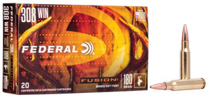 Federal Fusion 308 Winchester 180gr Bonded Round Nose 20Rnd Rifle Ammo Nexgen Outfitters Federal Fusion 308 Winchester 180gr Bonded Round Nose 20Rnd Rifle Ammo Nexgen Outfitters
