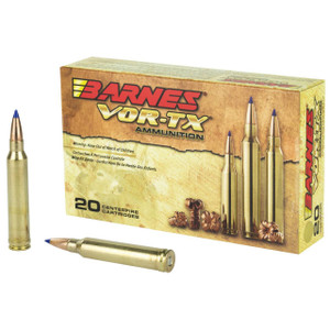 Barnes VOR-TX 300 Winchester Magnum 165gr Tipped Triple-Shock X Polymer Tip Lead Free 20Rnd Rifle Ammo Nexgen Outfitters Barnes VOR-TX 300 Winchester Magnum 165gr Tipped Triple-Shock X Polymer Tip Lead Free 20Rnd Rifle Ammo Nexgen Outfitters
