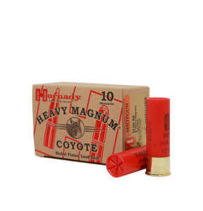 Hornady Heavy Magnum Coyote 12 Gauge 3" BB Nickel Plated Lead Shot 1.5oz 10Rnd Shotgun Ammo Nexgen Outfitters Hornady Heavy Magnum Coyote 12 Gauge 3" BB Nickel Plated Lead Shot 1.5oz 10Rnd Shotgun Ammo Nexgen Outfitters