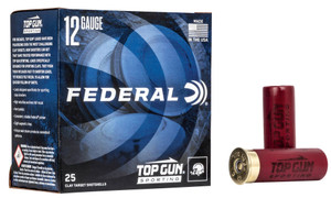 Federal Top Gun Sporting 12 Gauge #7.5 2.75" 1oz 25Rnd Shotgun Ammo Nexgen Outfitters Federal Top Gun Sporting 12 Gauge #7.5 2.75" 1oz 25Rnd Shotgun Ammo Nexgen Outfitters
