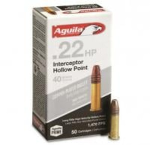 Aguila Interceptor 22LR 40gr Plated Hollow Point 50Rnd Rimfire Ammo Nexgen Outfitters Aguila Interceptor 22LR 40gr Plated Hollow Point 50Rnd Rimfire Ammo Nexgen Outfitters