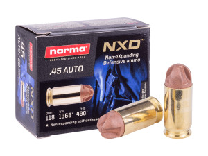 Norma NXD 45 ACP 118gr Fluted Lead Free 20Rnd Handgun Ammo Nexgen Outfitters Norma NXD 45 ACP 118gr Fluted Lead Free 20Rnd Handgun Ammo Nexgen Outfitters
