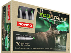 Norma Ecostrike 300 PRC 165gr Polymer Tip Lead Free 20Rnd Rifle Ammo Nexgen Outfitters Norma Ecostrike 300 PRC 165gr Polymer Tip Lead Free 20Rnd Rifle Ammo Nexgen Outfitters