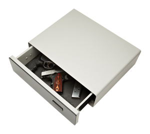 SnapSafe GlideVault Keypad Pistol Safe - White/Black SnapSafe GlideVault Keypad Pistol Safe - White/Black