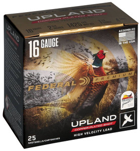 Federal Premium Wing-Shok 16 Gauge 2.75" #4 1 1/8oz Copper Plated Lead 25Rnd Shotgun Ammo Nexgen Outfitters Federal Premium Wing-Shok 16 Gauge 2.75" #4 1 1/8oz Copper Plated Lead 25Rnd Shotgun Ammo Nexgen Outfitters