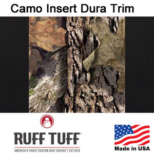 Ruff Tuff Camo Pattern Inserts With Dura EZ-CARE Trim Seat Covers Ruff Tuff Camo Pattern Inserts With Dura EZ-CARE Trim Seat Covers