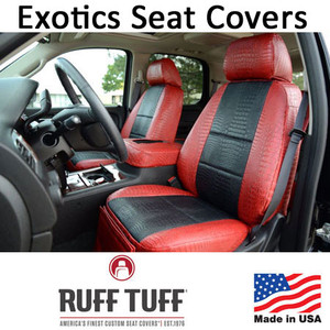 Ruff Tuff Exotic Animal Skin Look Seat Covers Ruff Tuff Exotic Animal Skin Look Seat Covers