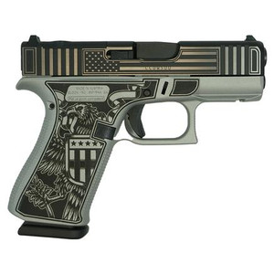 Glock 43x MOS "Trump America Back" 9mm Luger 3.4" 10Rnd Semi-Auto Handgun Glock 43x MOS "Trump America Back" 9mm Luger 3.4" 10Rnd Semi-Auto Handgun