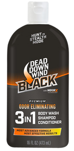 Dead Down Wind BLACK Premium 3-in-1 Body Wash/Shampoo/Conditioner Nexgen Outfitters