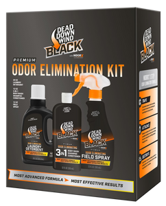 Dead Down Wind BLACK Premium Kit- 3pc