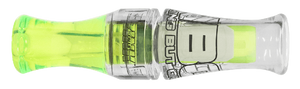 Zink Nothing But Green Single Reed Polycarbonate Duck Call - Lemon Drop Nexgen Outfitters