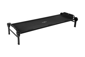 Disc-O-Bed Large Black Single Portable Cot