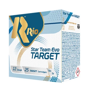 Rio Ammunition Star Team Training 24 Light 12 Gauge 2.75" 7/8 oz 7.5 Shot 25Rnd Shotgun Ammo