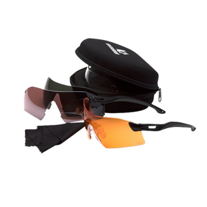 DropZone Safety Glasses Kit With Four Interchangeable Lenses