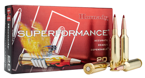 Hornady Superformance 22 Creedmoor 65gr CX Polymer Tip Lead Free 20Rnd Rifle Ammo