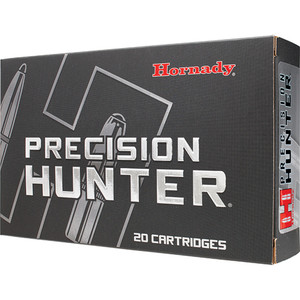 Hornady Precision Hunter 22 Creedmoor 80gr Hornady ELD-X Polymer Tip 20Rnd Rifle Ammo