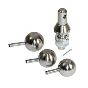Convert-A-Ball Interchangeable Ball Set - 3 Balls - 1" Shank - Nickel