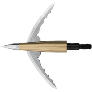 Bowmar Beast 100gr 2" Mechanical Broadhead with Practice Tip - 2pk