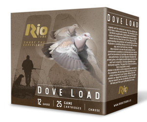 Rio Dove Loads 12 Gauge 2.75" 1oz 8Shot 25Rnd Shotgun Ammo