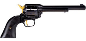 Heritage Rough Rider .22 LR 4.75" 6Rnd Black w/Gold Accents Revolver