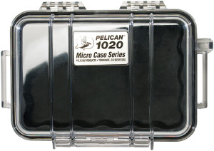 LM330463 Pelican Micro Case 1020 Black/Clear Nexgen Outfitters LM330463 Pelican Micro Case 1020 Black/Clear Nexgen Outfitters