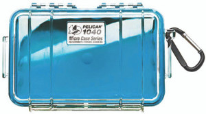 LM330805 Pelican Micro Case 1040 Blue/Clear Nexgen Outfitters LM330805 Pelican Micro Case 1040 Blue/Clear Nexgen Outfitters