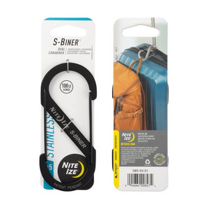 Nite Ize S-Biner #5 Black Nexgen Outfitters Nite Ize S-Biner #5 Black Nexgen Outfitters
