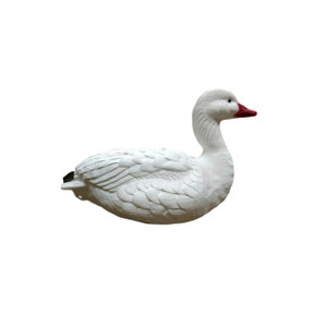 Chicken Down Decoys Full Body Snow Goose Decoys - 6pk
